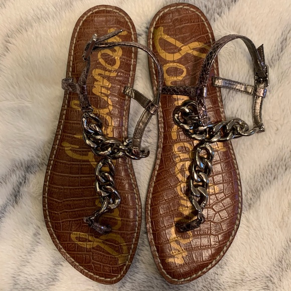 sam edelman chain sandals